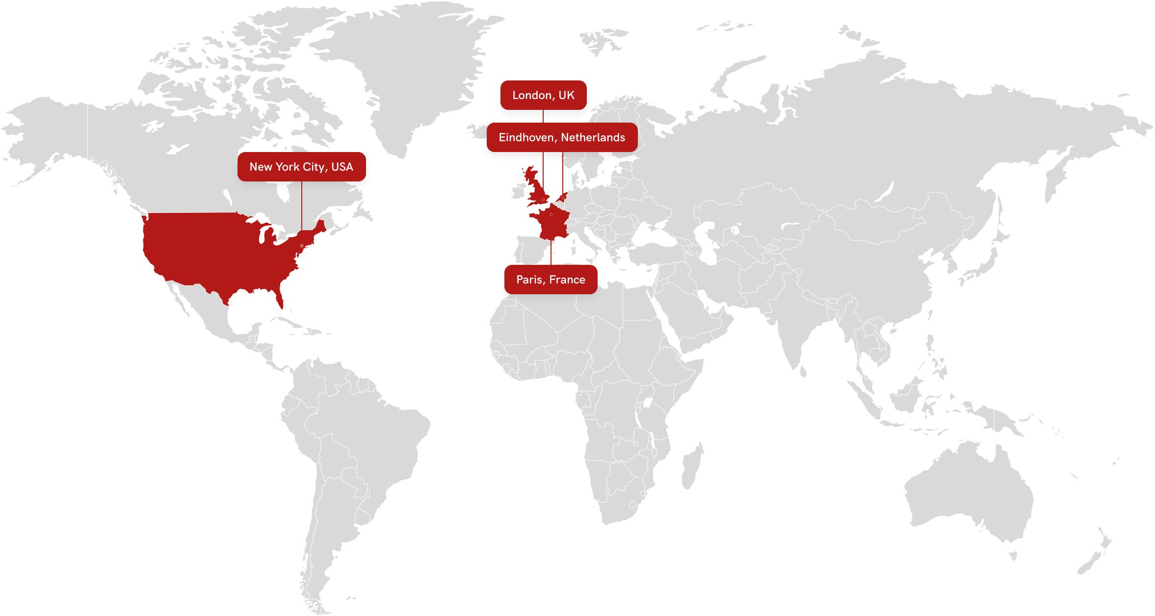 AmWorld map locations